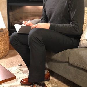 Calvin Klein dark blue slacks